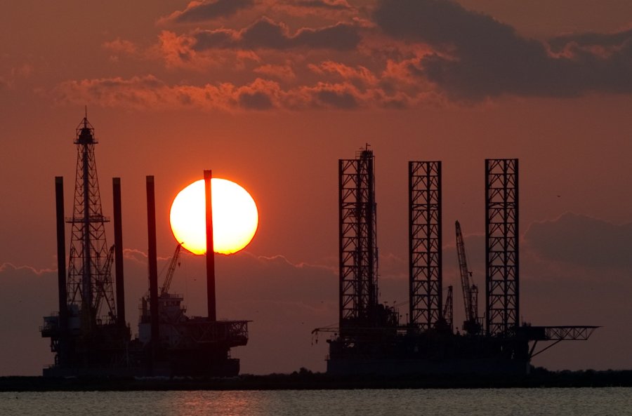 Oil drilling is seen in Alaska in an undated photo. (Credit: CNN)