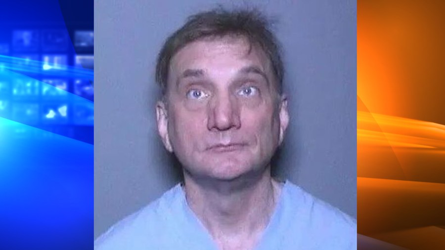 Eric Scott Sills, 53, is seen in an undated booking photo. (Credit: Orange County Sheriff's Department via Los Angeles Times)