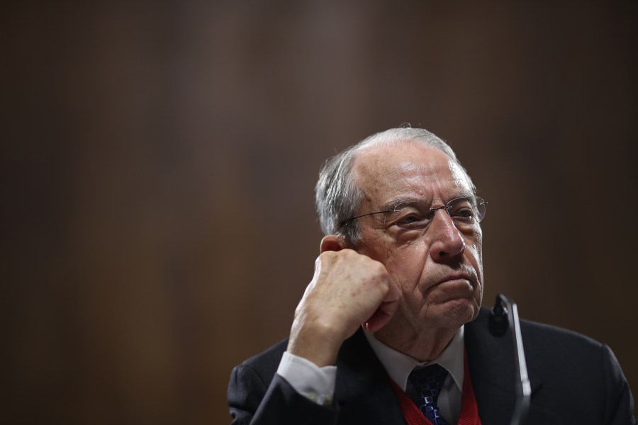 Sen. Chuck Grassley (R-IA) attends a committee hearing on Capitol Hill November 15, 2018 in Washington, DC. (Credit: Win McNamee/Getty Images)