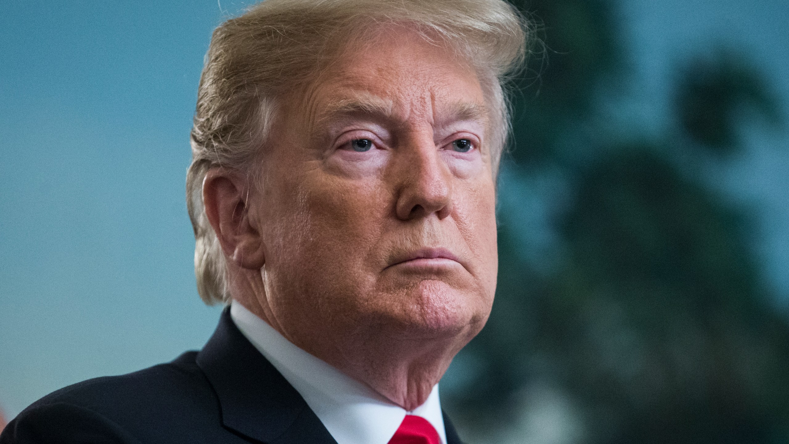 Donald Trump is seen at the White House on March 25, 2019. (Credit: Michael Reynolds - Pool/Getty Images)