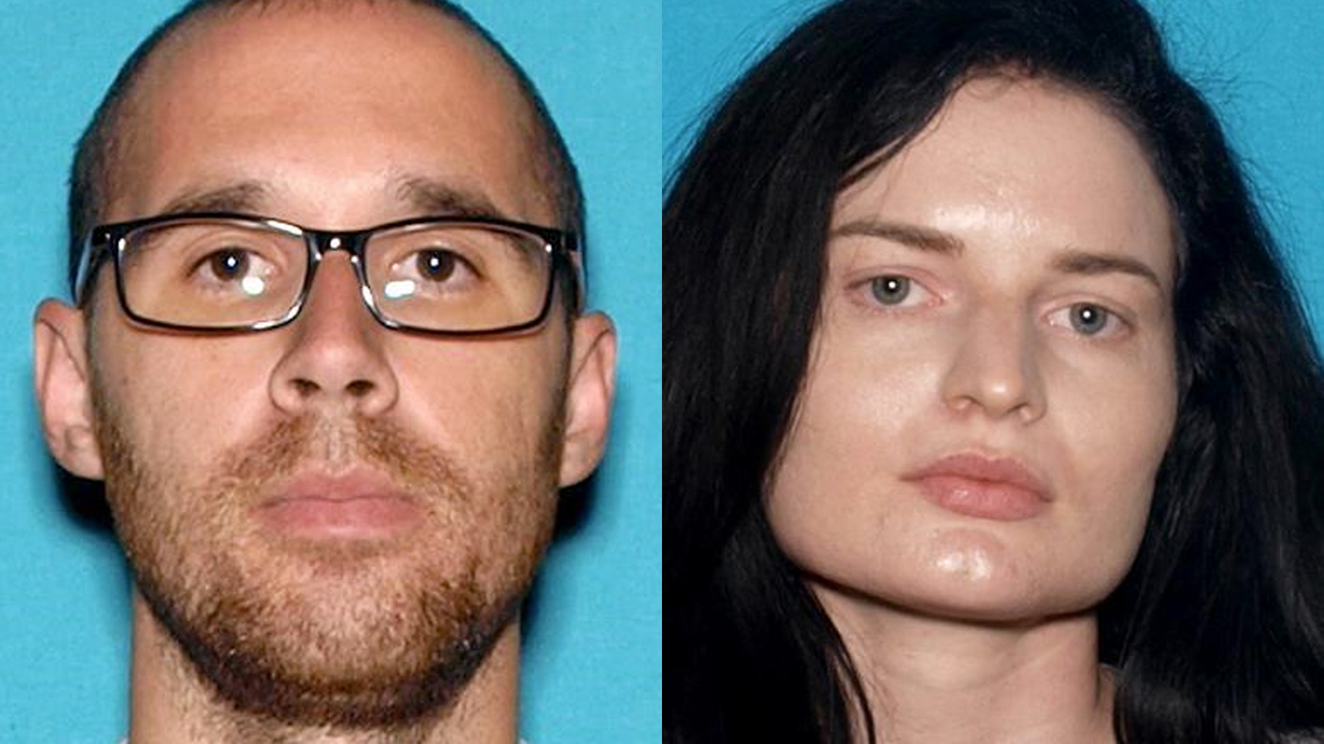 Eric Desplinter and Gabrielle Wallace are seen in images provided by the San Bernardino County Sheriff's Department.