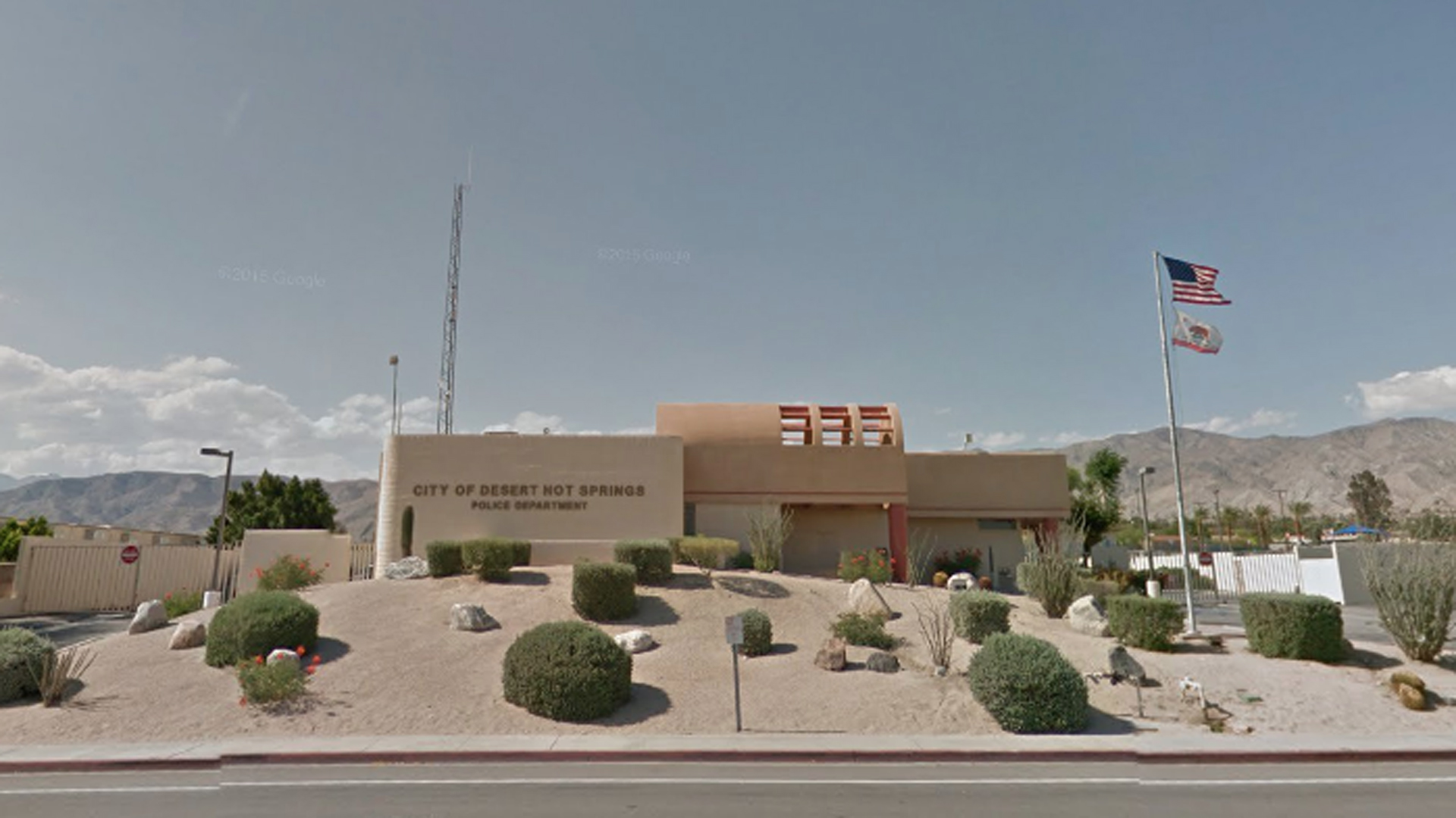 The Desert Hot Springs Police Department is seen in this undated image from Google Maps.