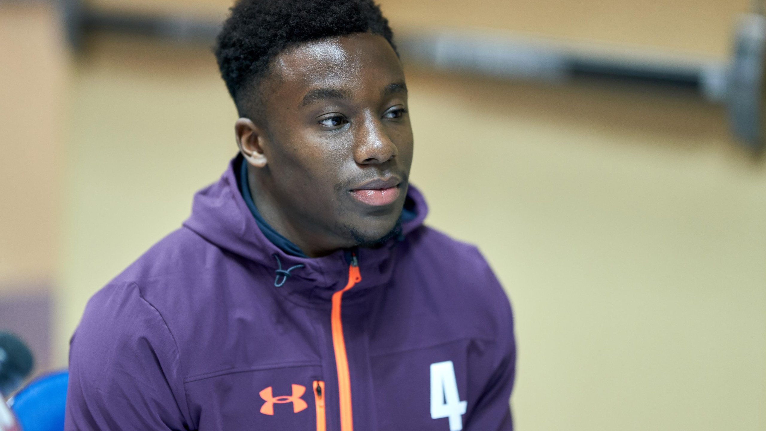 One college football player was fatally shot and another -- Corey Ballentine, shown here, who was drafted just hours earlier by the New York Giants -- was injured early Sunday morning in Topeka, Kansas, Washburn University said. (Credit: Robin Alam/ICON Sportswire/Getty Images)