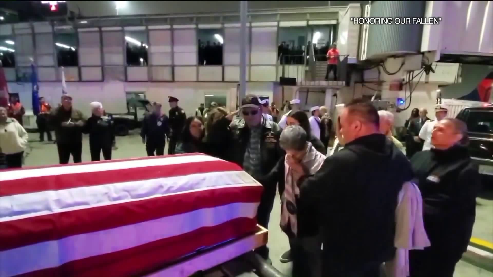 The body of a sailor from Montebello who was killed in Vietnam 52 years ago was returned to Southern California to be laid to rest with honors on April 24, 2019. (Credit: Honoring Our Fallen)