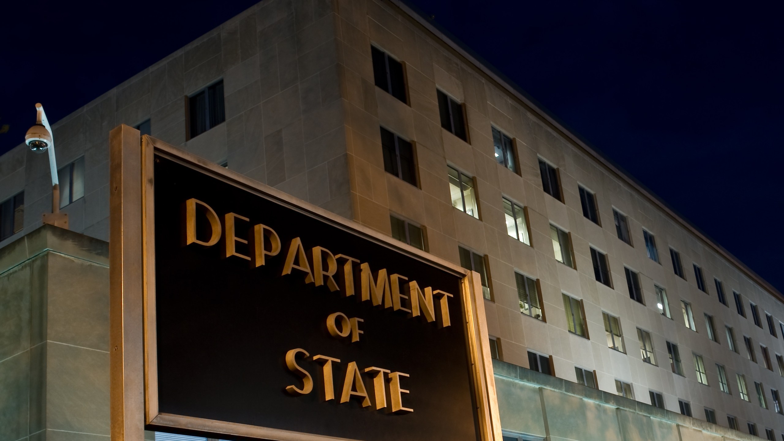 The U.S. State Department is seen on Nov. 29, 2010, in Washington, D.C. (Credit: NICHOLAS KAMM/AFP/Getty Images)