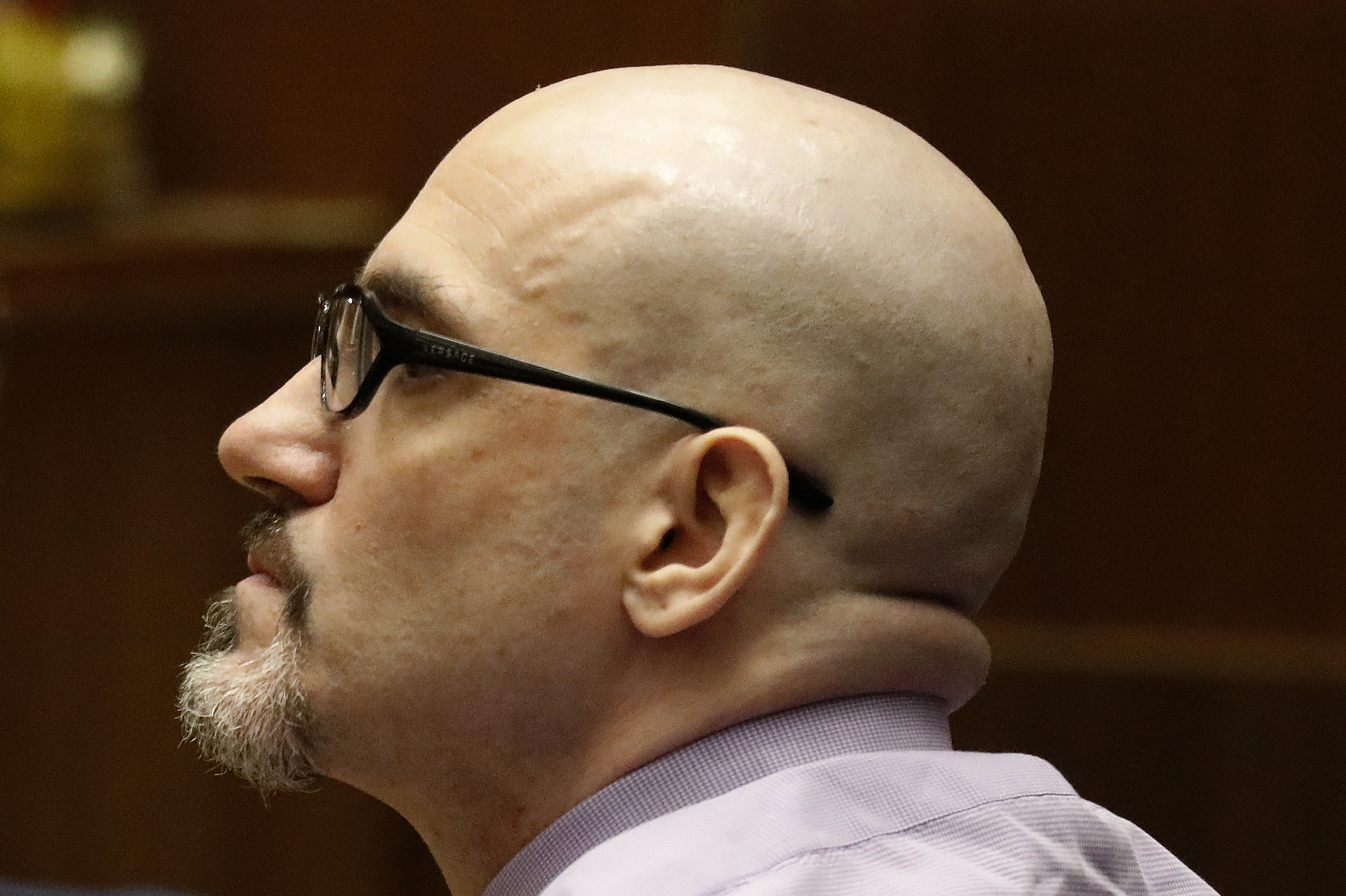 Michael Gargiulo appears in court for opening statements in his murder trial on May 2, 2019, in Los Angeles. (Credit: Al Seib-Pool/Getty Images)
