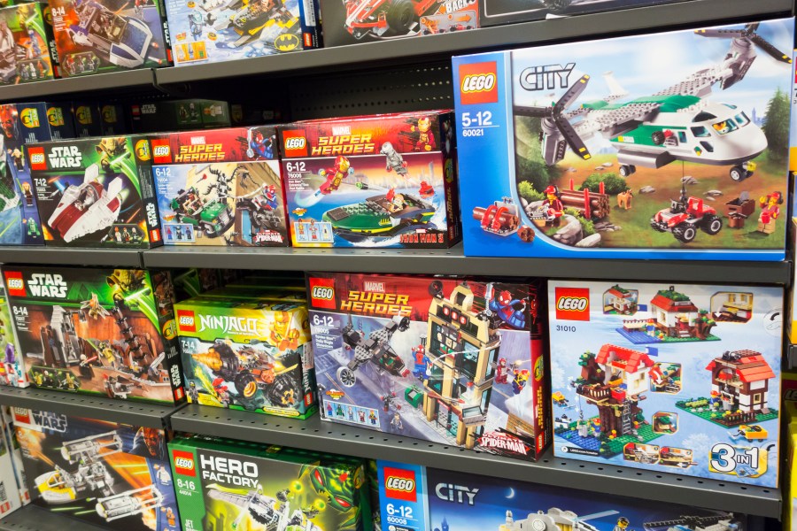 Lego boxes are seen in a file photo. (Credit: iStock / Getty Images)