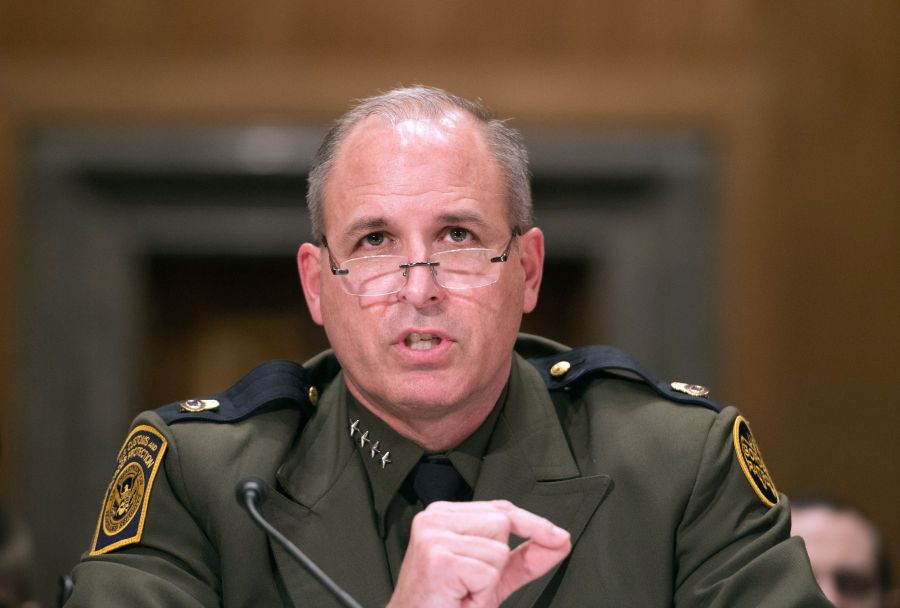 Mark Morgan testifies at a Senate Homeland Security and Governmental Affairs Committee hearing in Washington, D.C., on Nov. 30, 2016. (Credit: NICHOLAS KAMM/AFP/Getty Images)