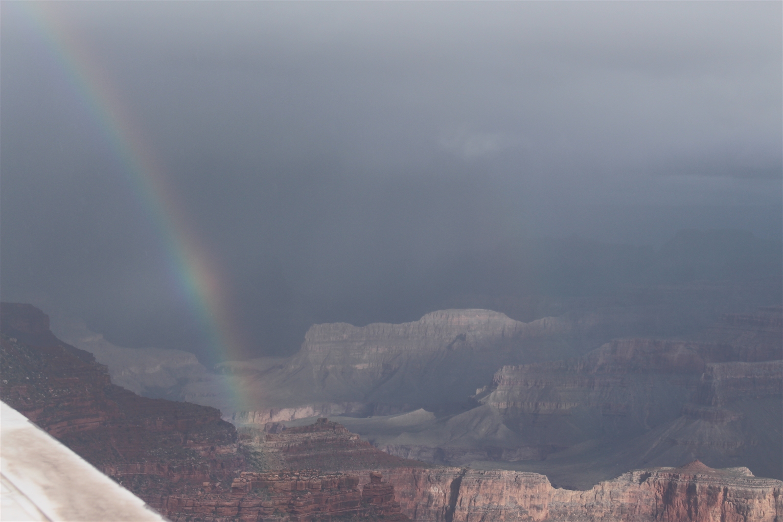 A still from a National Park Service webcam shows the view from Yavapai Point at the Grand Canyon National Park on May 27, 2019.