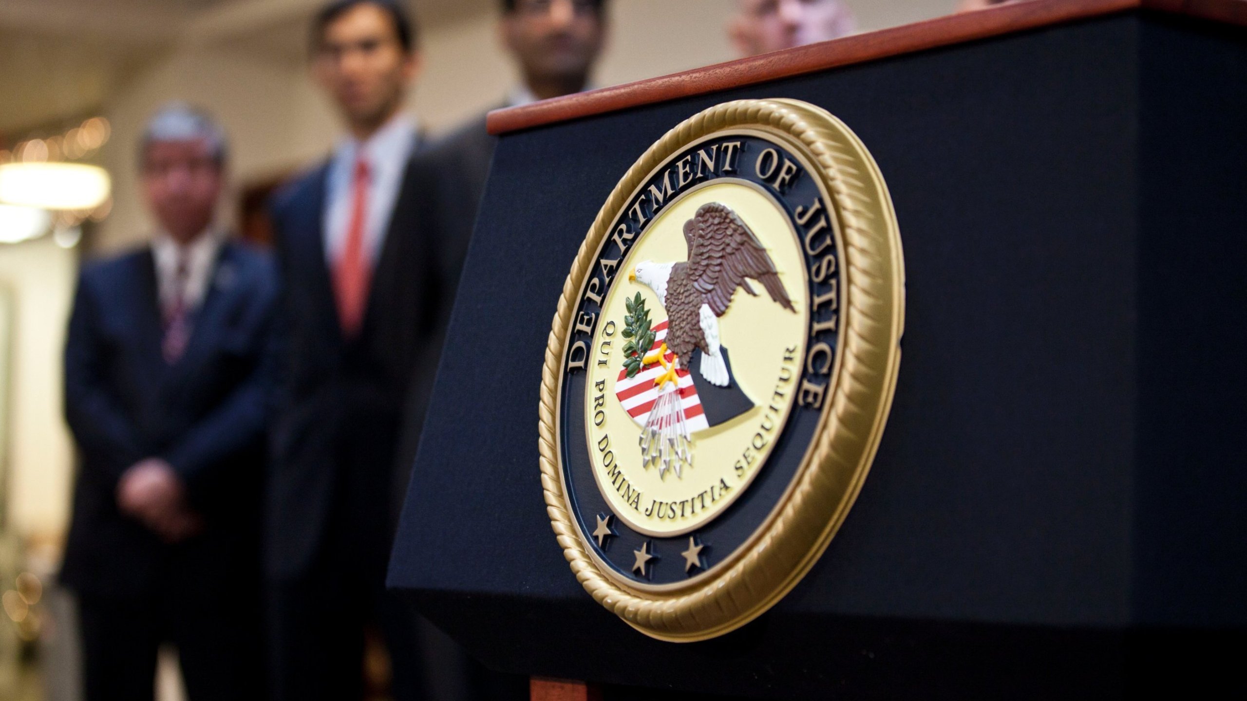 Former intelligence analyst for the National Security Agency and National Geospatial-Intelligence Agency was arrested and charged on May 9, 2019 with providing classified information and documents to a reporter. (Credit: Ramin Talaie/Getty Images)