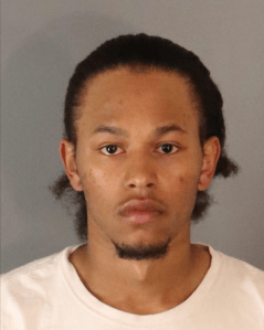 Kelvin Taylor is seen in an undated booking photo provided by the City of Riverside on May 2, 2019.