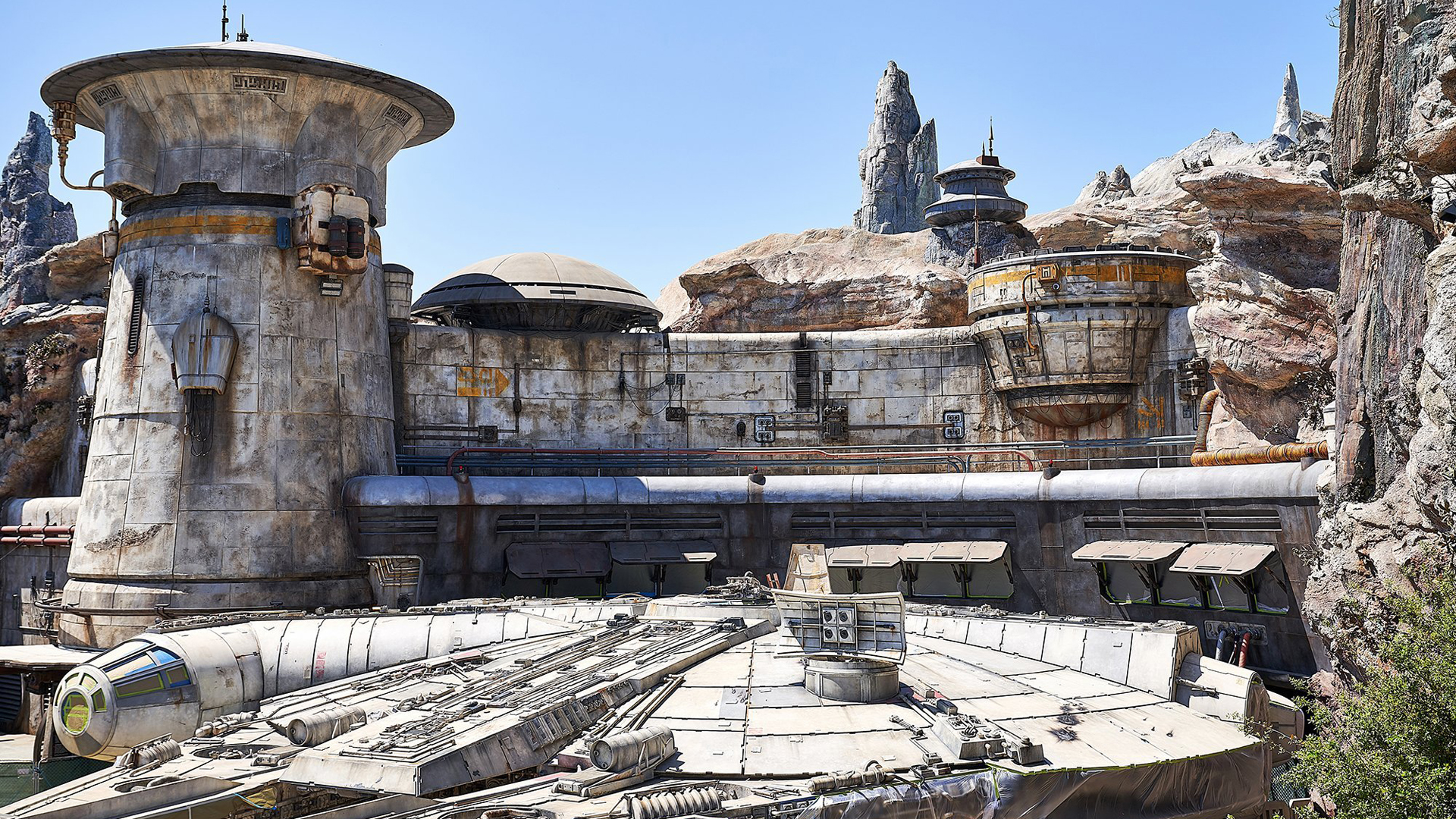 Star Wars: Galaxy's Edge opens on May 31, 2019. (Credit: Michelle Groskopf for CNN)