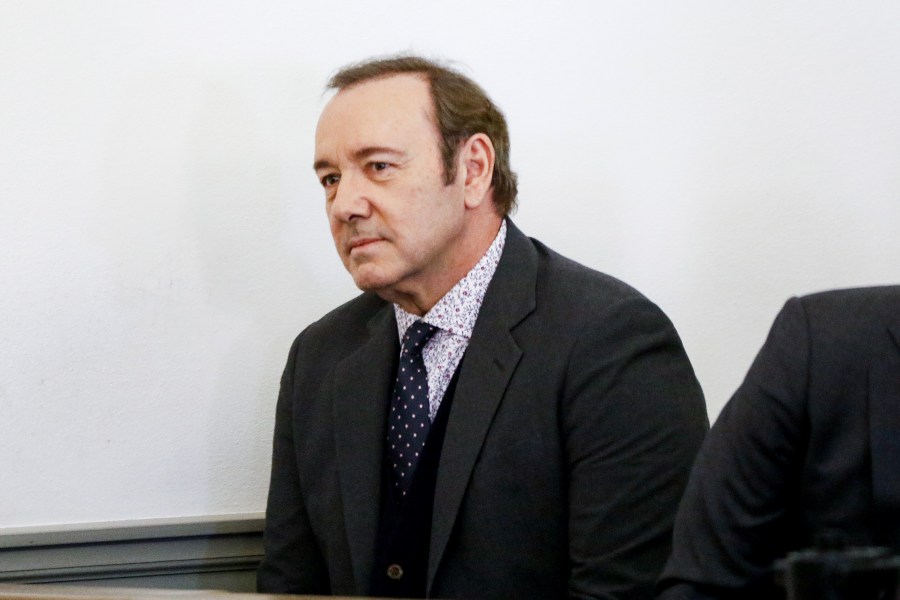 Actor Kevin Spacey attends his arraignment for sexual assault charges at Nantucket District Court on January 7, 2019 in Nantucket, Massachusetts. (Credit: Nicole Harnishfeger-Pool/Getty Images)