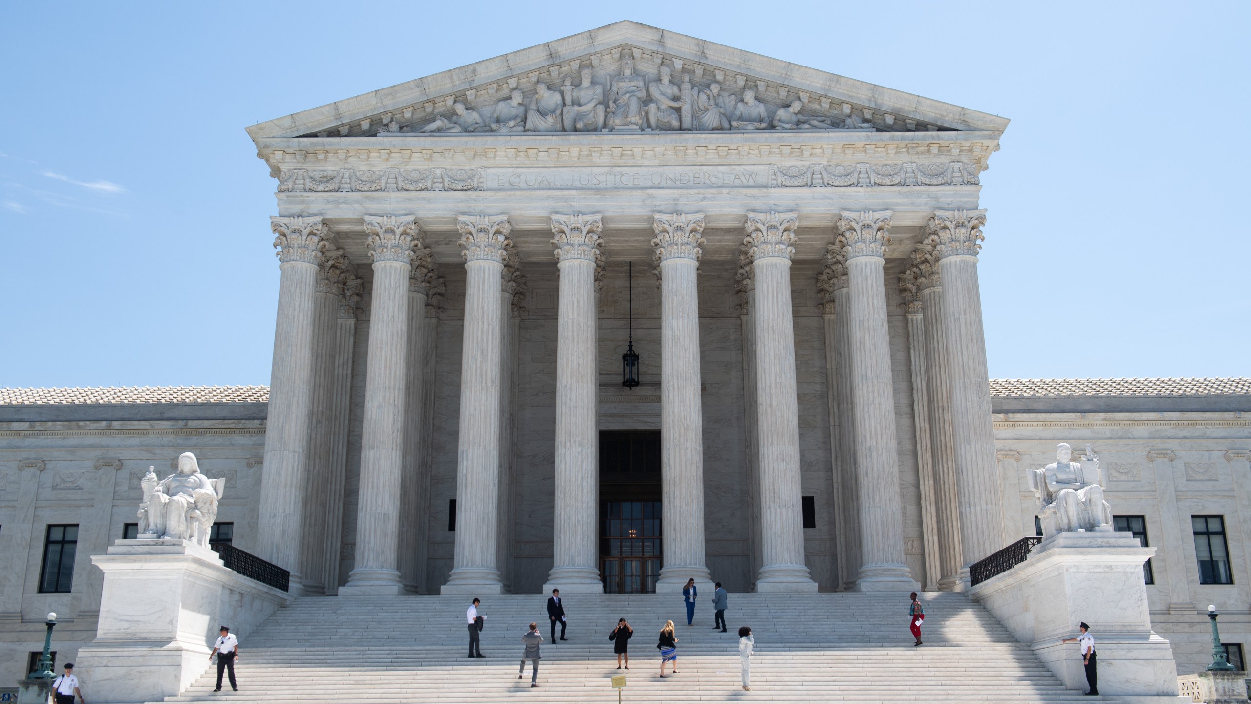 The Supreme Court is seen in Washington, D.C., on June 24, 2019. (Credit: Saul Loeb / AFP / Getty Images)