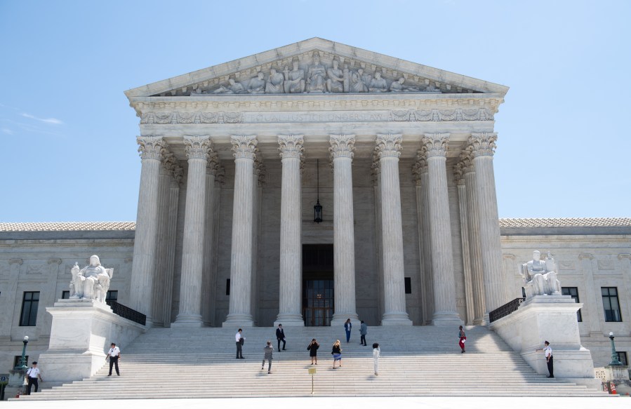 The Supreme Court is seen in Washington, D.C., on June 24, 2019. (Credit: Saul Loeb / AFP / Getty Images)