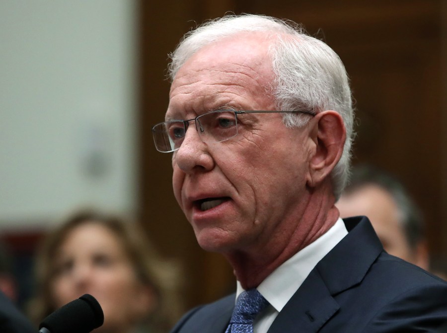 Retired airline Captain Chesley "Sully" Sullenberger, testifies during a House Transportation and Infrastructure Committee hearing on June 19, 2019, in Washington, D.C. The committee heard testimony from officials in the airline industry regarding the status of the grounded Boeing 737 MAX. (Credit: Mark Wilson/Getty Images)