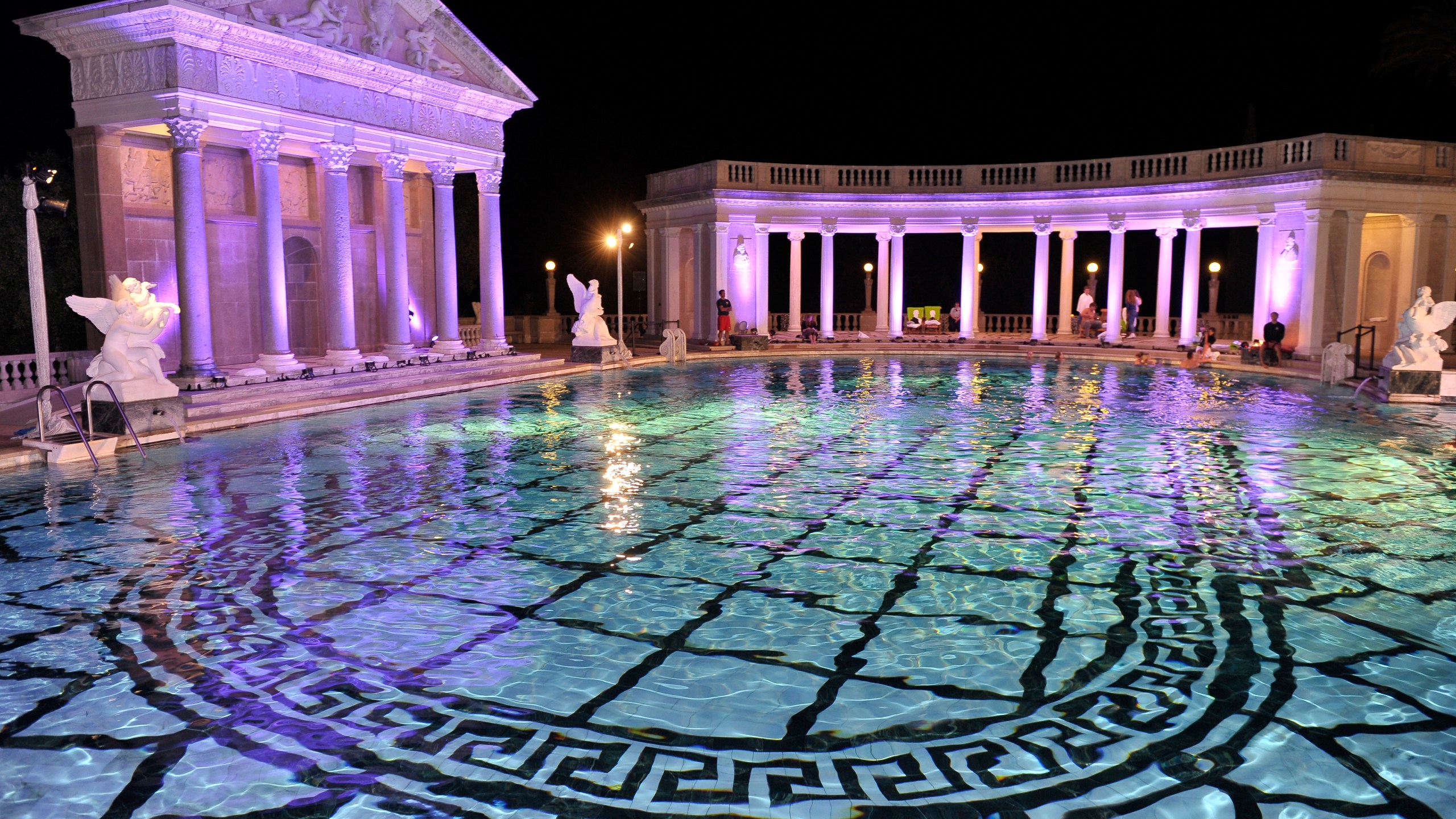 A general view of atmosphere at Best Buddies Challenge: Hearst Castle Neptune Pool Reception at Hearst Castle on Sept. 7, 2013, in San Simeon, California. (Credit: Steve Jennings/Getty Images)