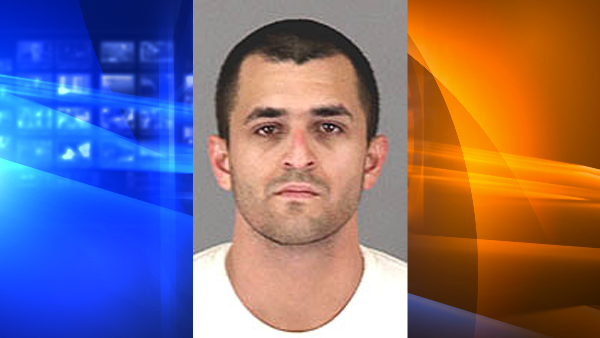 Brandon Pollard, 27, of Escondido, pictured in a photo released by the Riverside County Sheriff's Department following his arrest on June 8, 2019.