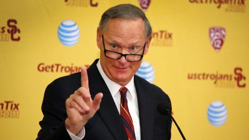 Former USC Athletic Director Pat Haden is seen in a file photo. (Credit: Al Seib / Los Angeles Times)