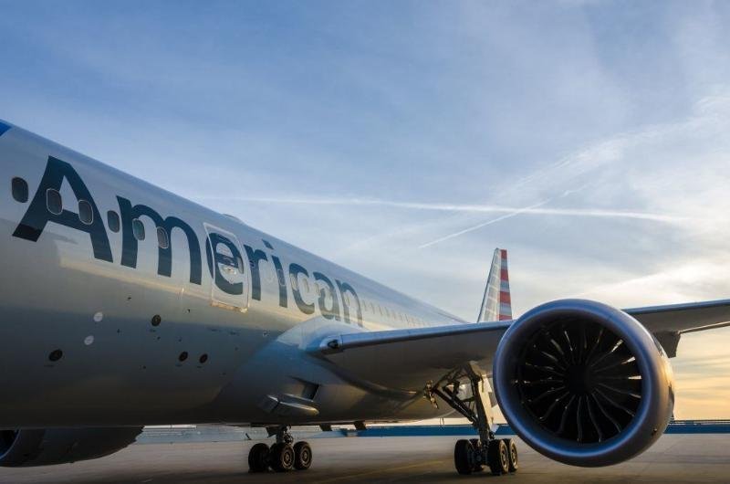 An American Airlines plane is seen in this file photo. (Credit: American Airlines)