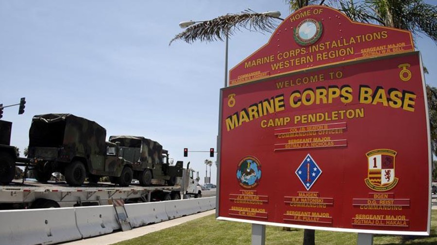 Camp Pendleton is shown in a file photo. (KSWB)