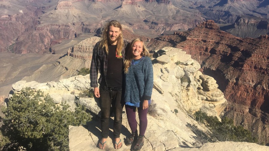 Chynna Deese, right, and Lucas Fowler wanted to visit national parks. (Credit: British Dwayne/Facebook)