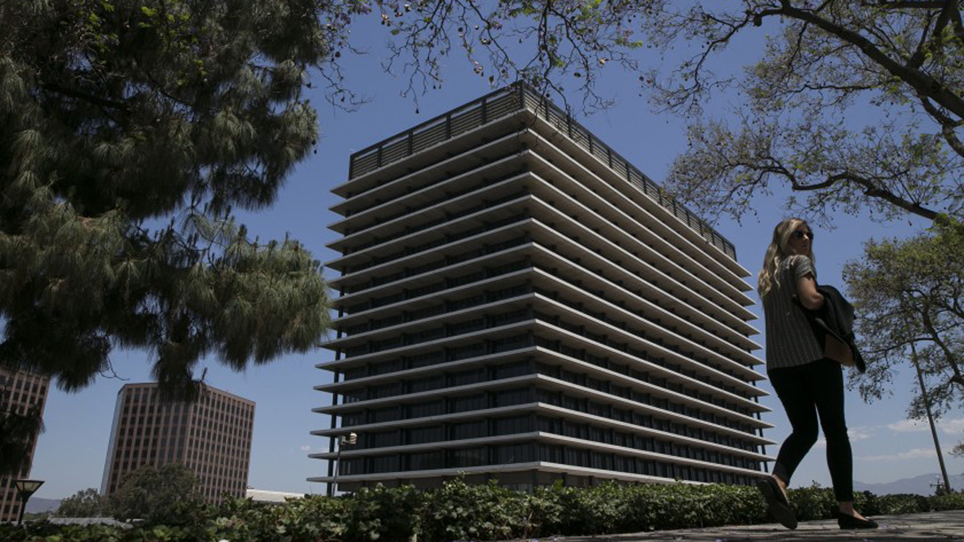 The downtown headquarters of the Los Angeles Department of Water and Power is seen in a file photo. (Robert Gauthier / Los Angeles Times)