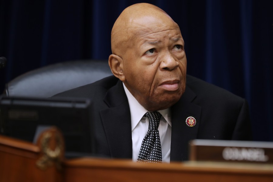 Elijah Cummings is seen in the Rayburn House Office building on Capitol Hill on July 26, 2019, in Washington, DC. (Credit: Chip Somodevilla/Getty Images)