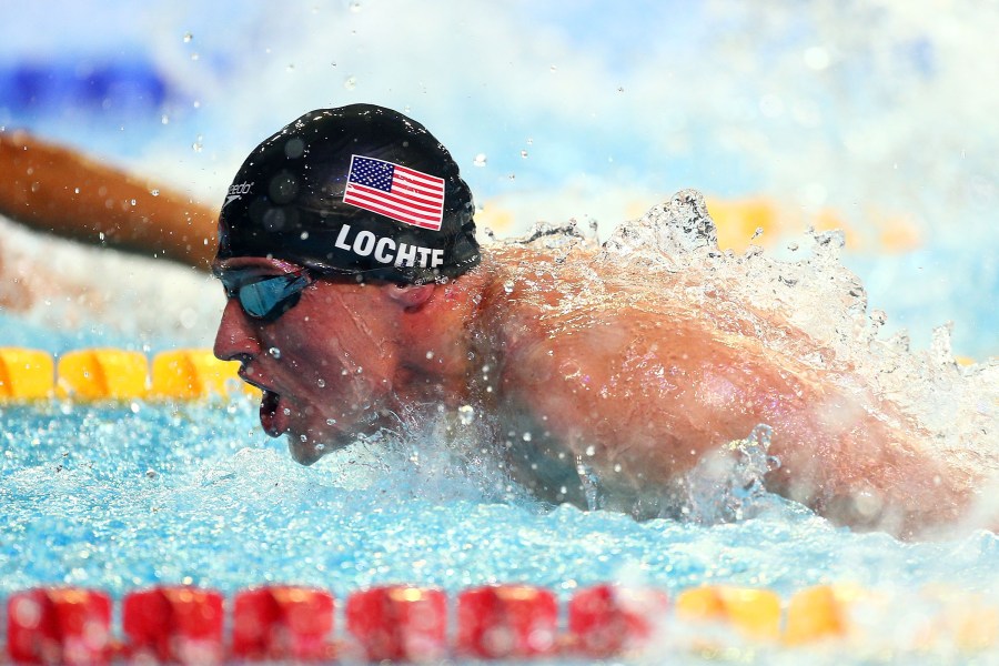 Ryan Lochte competes in the Men's 100m Butterfly semi finals during day one of the 11th FINA Short Course World Championships at the Sinan Erdem Dome on December 12, 2012 in Istanbul, Turkey. (Credit: Clive Rose/Getty Images)