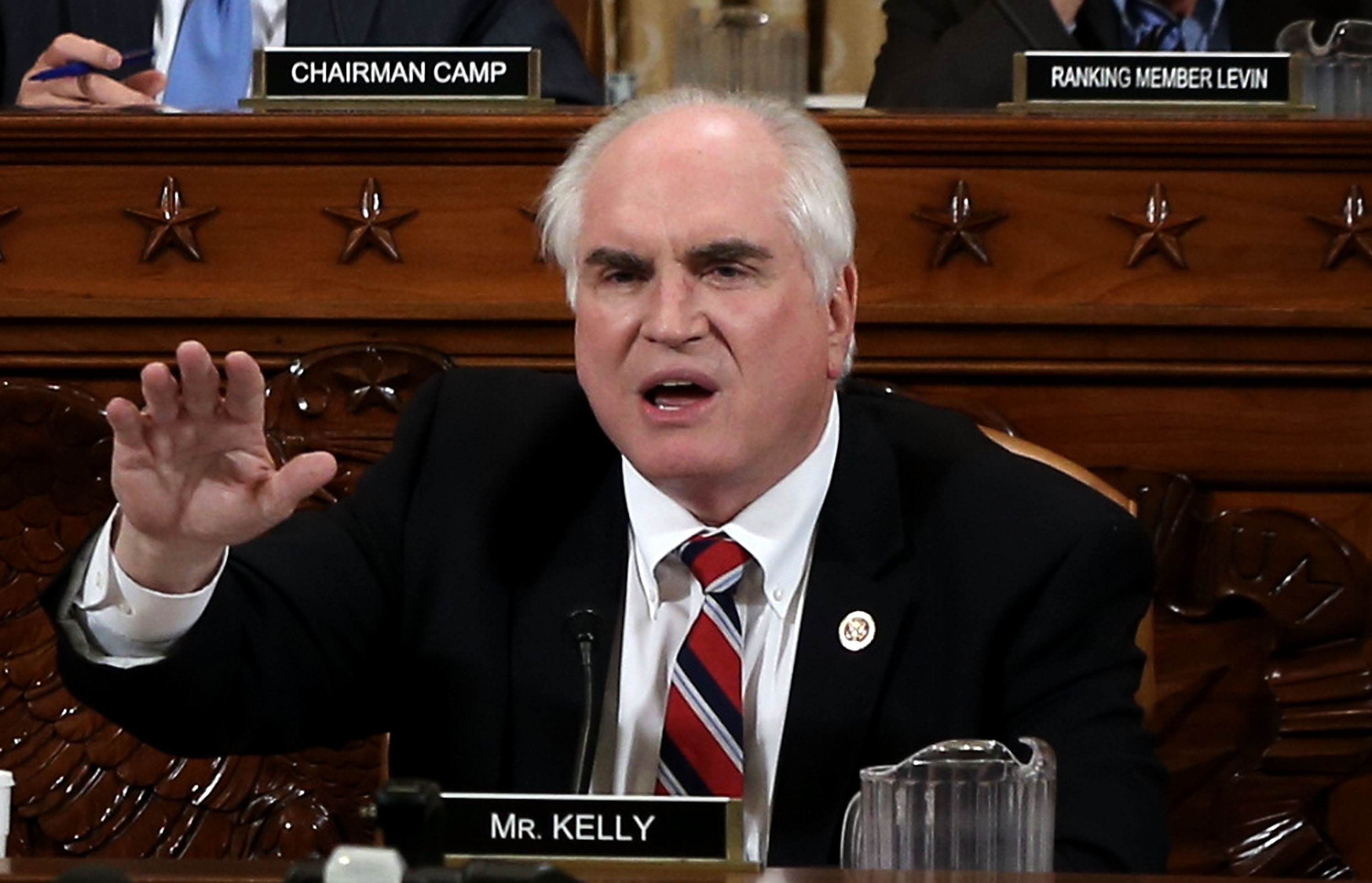 Rep. Mike Kelly (R-PA) speaks during a hearing before the House Ways and Means Committee May 17, 2013. (Credit: Alex Wong/Getty Images)