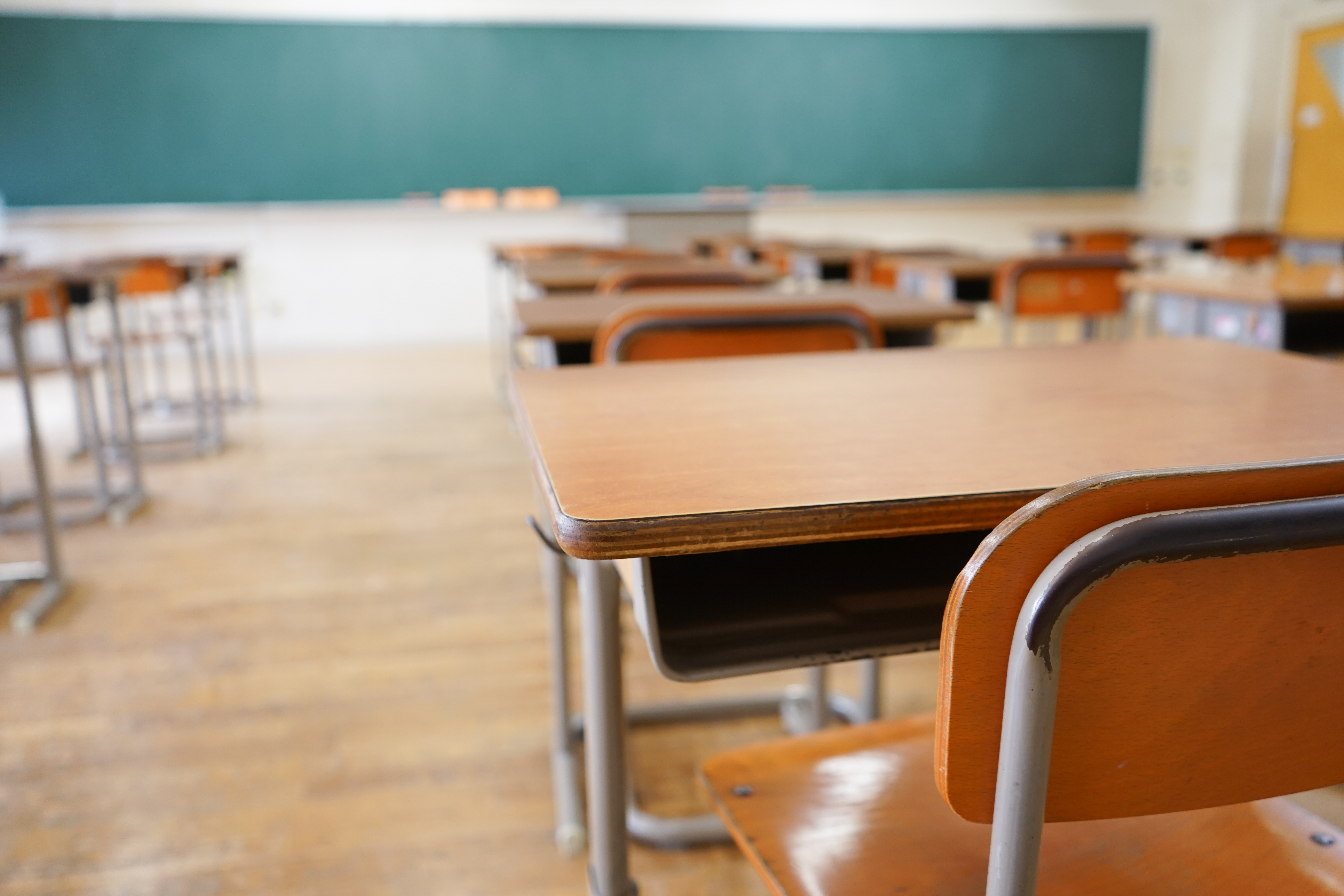 A classroom appears in a file photo. (Credit: Getty Images)