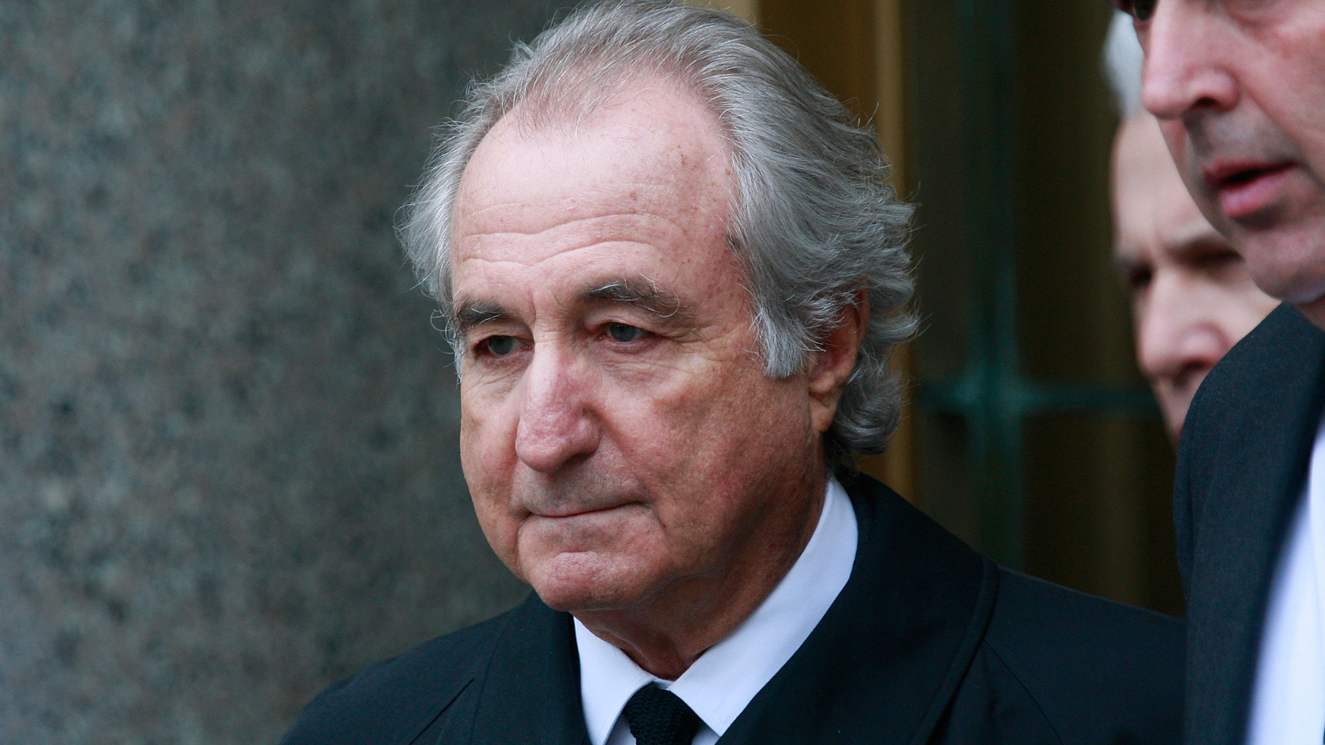 Bernard Madoff exits federal court March 10, 2009 in New York City. (Credit: Mario Tama/Getty Images)