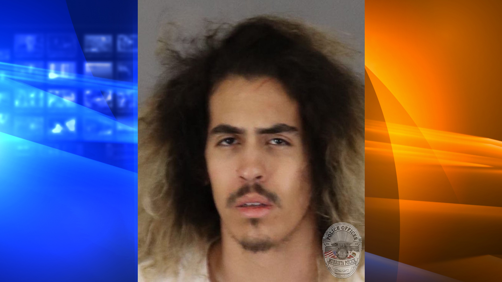 Jacob Aaron Lepe, 21, pictured in a photo released by the Murrieta Police Department following his arrest on July 9, 2019.