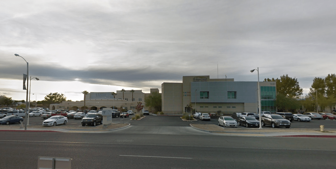 Ridgecrest Regional Hospital is seen in a Google Maps Street View image on July 4, 2019.