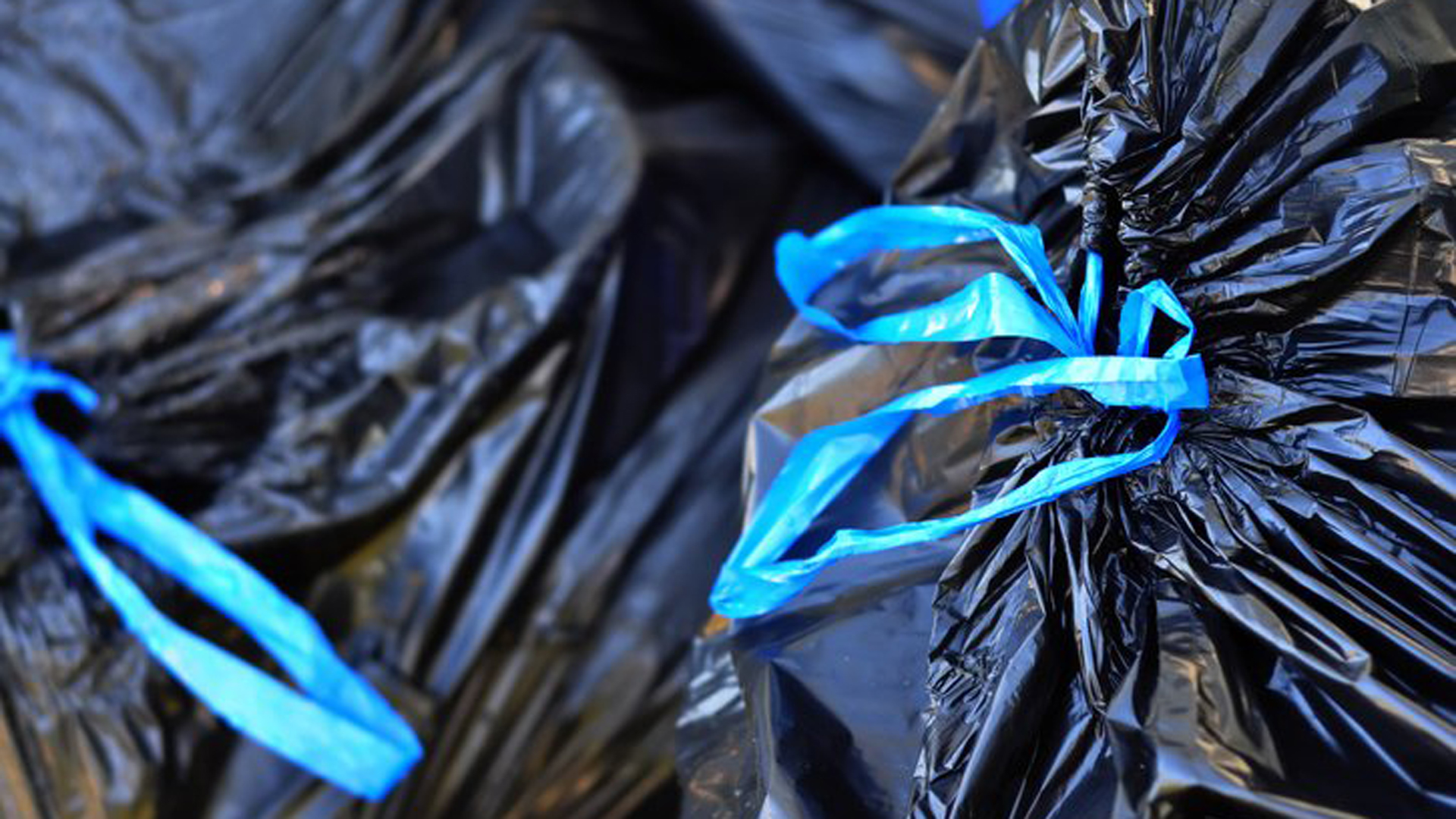 Black garbage bags are seen in file photo. (Credit: Getty Images)