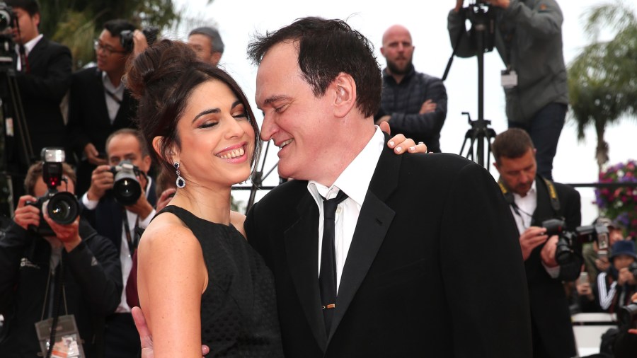 Quentin Tarantino and his wife Daniella Tarantino attend the screening of "The Wild Goose Lake" during the 72nd annual Cannes Film Festival on May 18, 2019 in Cannes, France. (Credit: Gisela Schober/Getty Images)