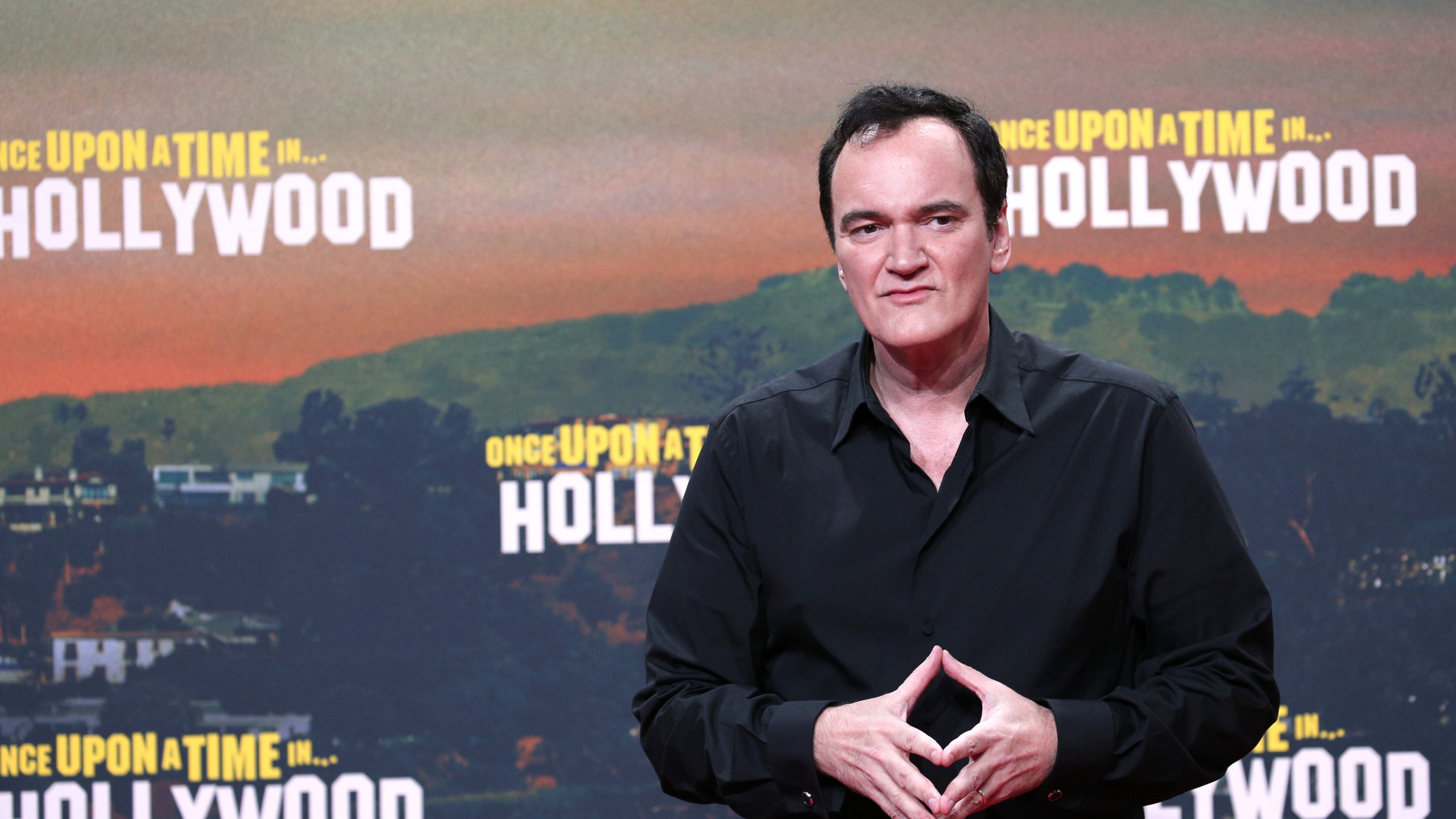 Director Quentin Tarantino appears at the premiere of "Once Upon A Time... In Hollywood" at CineStar on August 1, 2019 in Berlin, Germany. (Credit: Gisela Schober/Getty Images)