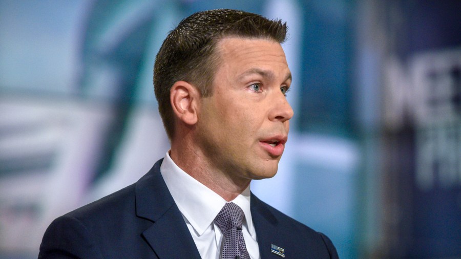 Acting Secretary of Homeland Security Kevin McAleenan appears on "Meet the Press" in Washington, D.C., on Aug. 11, 2019. (Credit: William B. Plowman/NBC/NBC NewsWire via Getty Images)