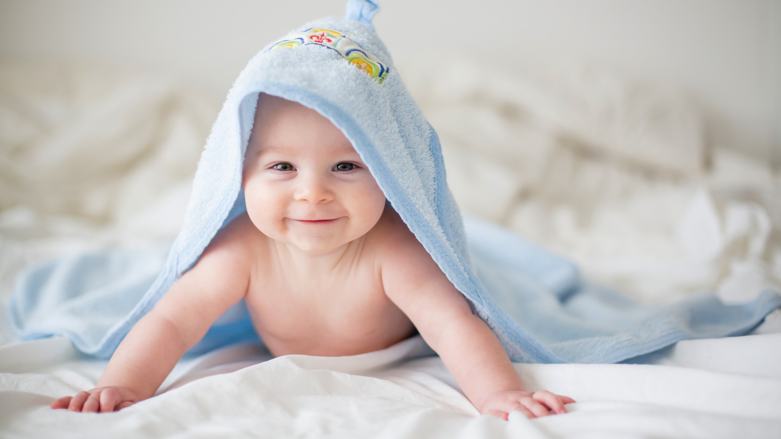 A smiling baby boy is seen in this file photo. (Credit: iStock/Getty Images Plus)