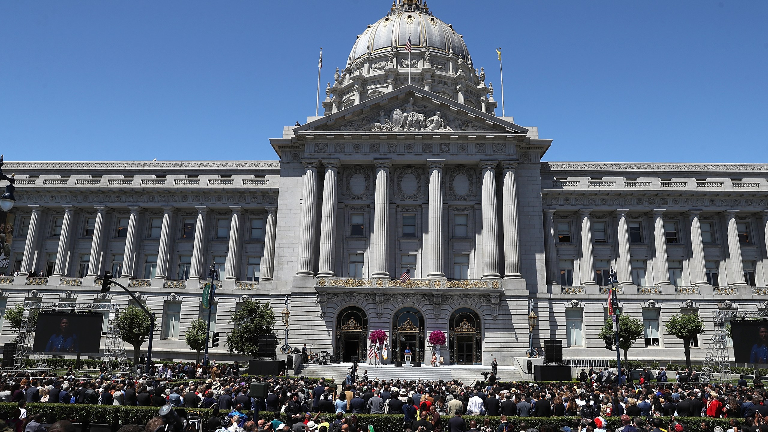 San Francisco will pay $369,000 to a freelance journalist who whose home and office were raided by police trying to find the confidential source of a leaked report into the death of the city's former public defender. The Board of Supervisors on Tuesday unanimously approved the payout to Bryan Carmody, the San Francisco Chronicle reported. “This was a shame to the city and county of San Francisco, and I am delighted that we are settling this case,” Supervisor Aaron Peskin said. “And I hope that we never in this town, ever again, suppress the rights of the free press.” Carmody filed a claim against the city and county of San Francisco last August after the widely condemned May 2019 raids in which Carmody was handcuffed and police seized computers, cameras and phones. Five different San Francisco judges authorized the searches, despite a California shield law that specifically protects journalists from such searches. San Francisco judges eventually quashed and nullified the search warrants. San Francisco police chief William Scott initially defended the searches, saying that Carmody had "crossed the line" and conspired with police employees to steal the report. Days later, he acknowledged the searches were probably illegal and apologized. Mayor London Breed also defended the searches before backtracking amid growing outrage. The city's former public defender, Jeff Adachi, had contentious relations with police and the leak of the report detailing the circumstances around his February 2019 death was considered an attempt to smear Adachi's legacy. Carmody has worked for decades as a freelance journalist or stringer, selling video and interview footage to news outlets. He carries a press pass issued by the San Francisco Police Department and has said he did not pay for the police report, which he sold as part of a package including video and photos to media outlets. Adachi's family says he died of a natural heart attack. The medical examiner's office said his death was drug-related. San Francisco will pay $369,000 to a freelance journalist who whose home and office were raided by police trying to find the confidential source of a leaked report into the death of the city's former public defender. The Board of Supervisors on Tuesday unanimously approved the payout to Bryan Carmody, the San Francisco Chronicle reported. “This was a shame to the city and county of San Francisco, and I am delighted that we are settling this case,” Supervisor Aaron Peskin said. “And I hope that we never in this town, ever again, suppress the rights of the free press.” Carmody filed a claim against the city and county of San Francisco last August after the widely condemned May 2019 raids in which Carmody was handcuffed and police seized computers, cameras and phones. Five different San Francisco judges authorized the searches, despite a California shield law that specifically protects journalists from such searches. San Francisco judges eventually quashed and nullified the search warrants. San Francisco police chief William Scott initially defended the searches, saying that Carmody had "crossed the line" and conspired with police employees to steal the report. Days later, he acknowledged the searches were probably illegal and apologized. Mayor London Breed also defended the searches before backtracking amid growing outrage. The city's former public defender, Jeff Adachi, had contentious relations with police and the leak of the report detailing the circumstances around his February 2019 death was considered an attempt to smear Adachi's legacy. Carmody has worked for decades as a freelance journalist or stringer, selling video and interview footage to news outlets. He carries a press pass issued by the San Francisco Police Department and has said he did not pay for the police report, which he sold as part of a package including video and photos to media outlets. Adachi's family says he died of a natural heart attack. The medical examiner's office said his death was drug-related.