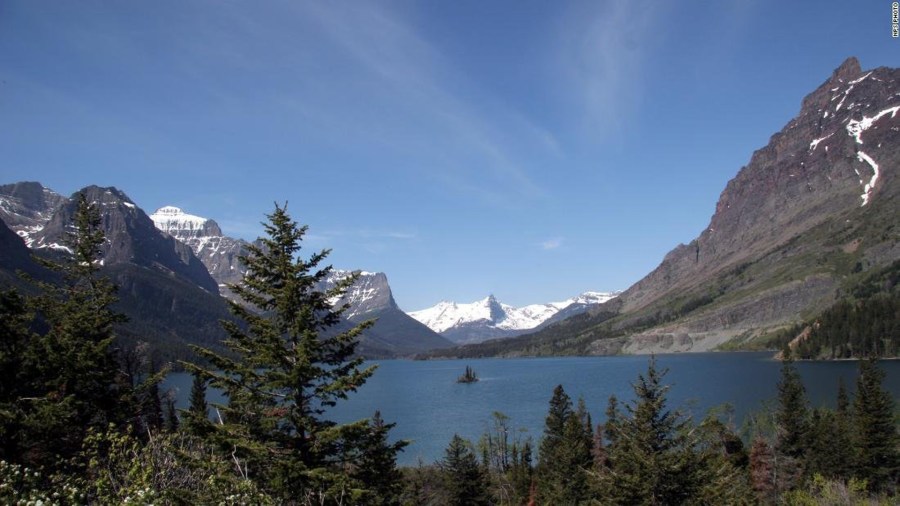 Glacier National Park is seen in a photo from the National Park Service.