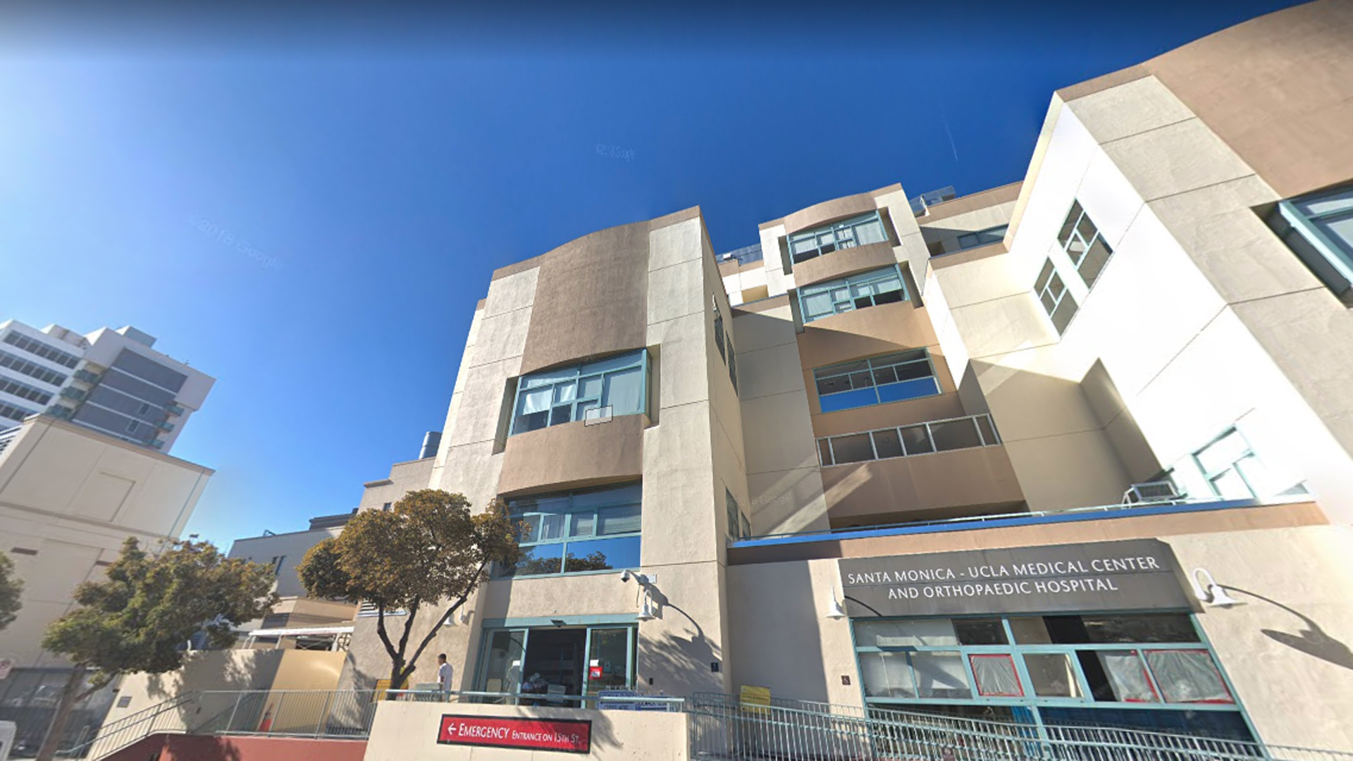 UCLA Medical Center, Santa Monica is seen in this undated image from Google Maps.