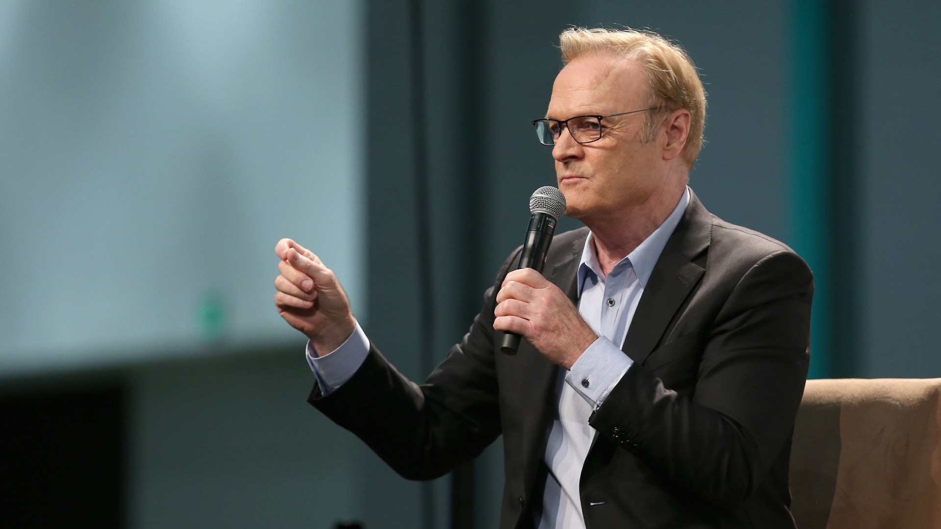 Lawrence O'Donnell speaks onstage during Politicon 2018 at Los Angeles Convention Center on October 20, 2018 in Los Angeles, California. (Credit: Phillip Faraone/Getty Images for Politicon)