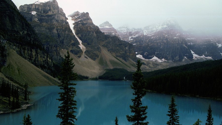 A view of Banff National Park is seen in this undated photo. (Credit: Tim Graham/Getty Images)