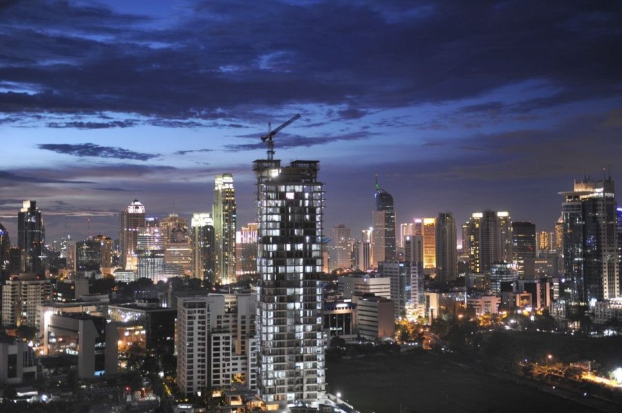 The Indonesian city of Jakarta is seen in this undated CNN photo.