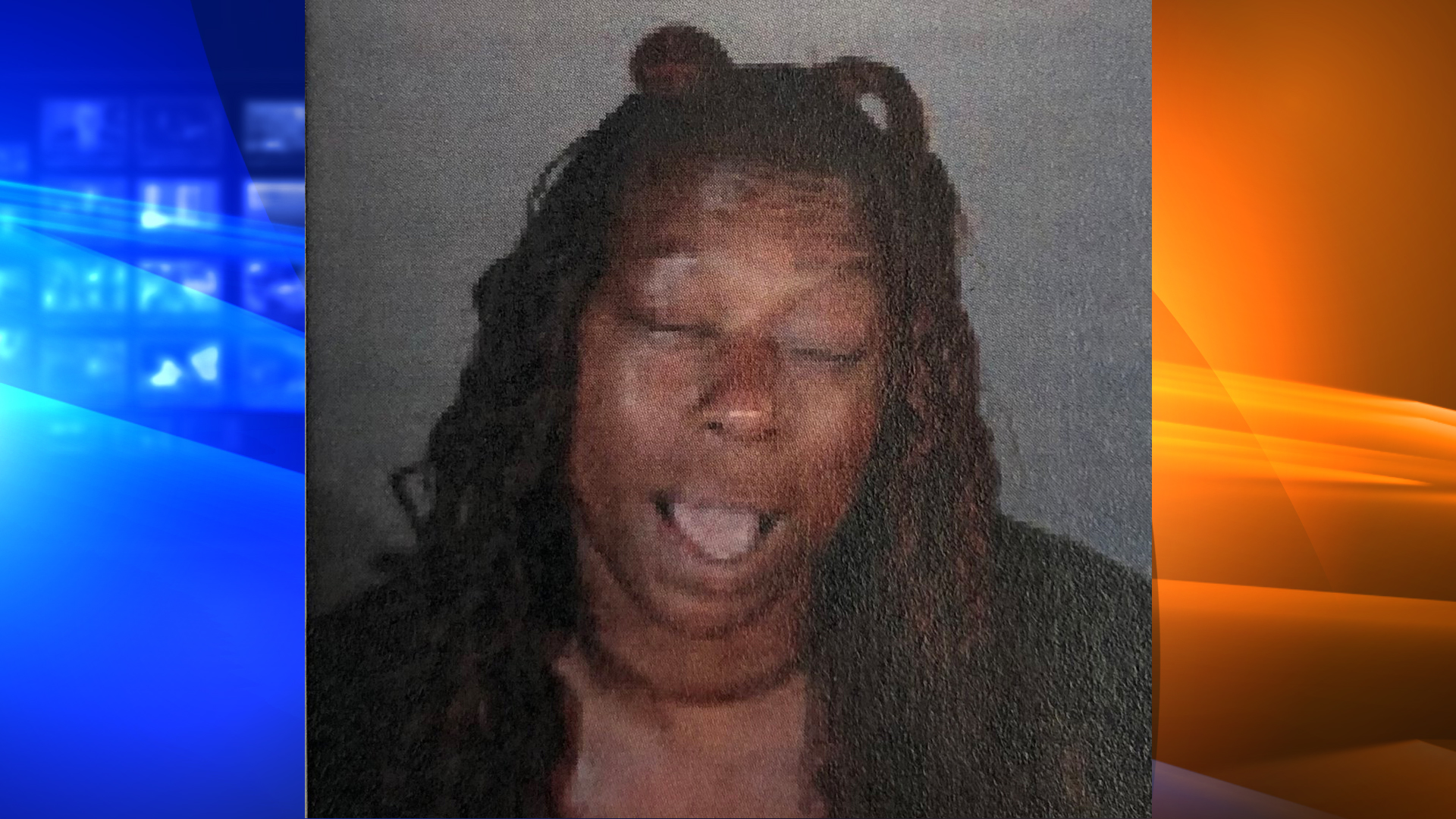 Tameca Walker is seen in a booking photo released by LAFD.