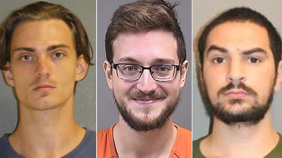 Tristan Scott Wix, James Patrick Reardon and Brandon Wagshol are seen in photos released by local law enforcement agencies.