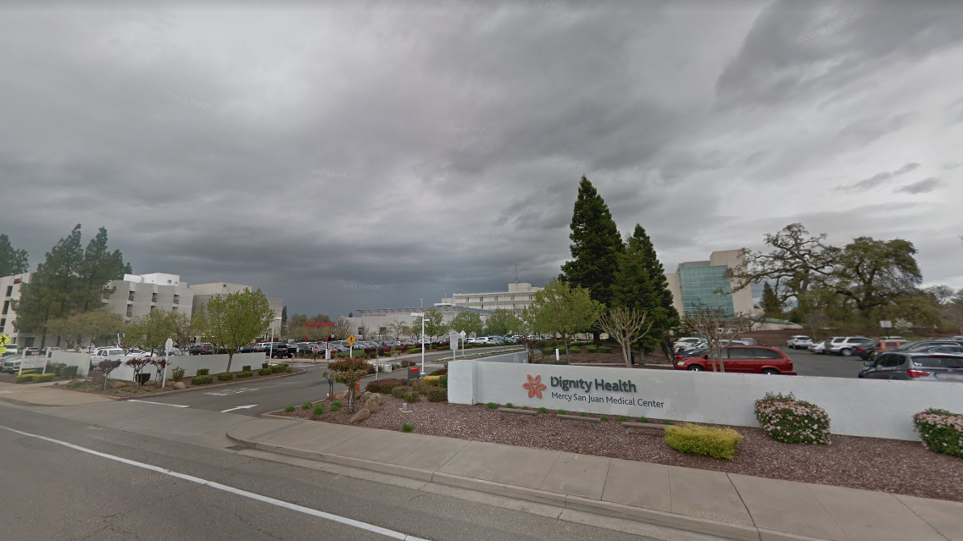 Dignity Health Mercy San Juan Medical Center in Carmichael, Calif. is seen in an image from Google Maps.