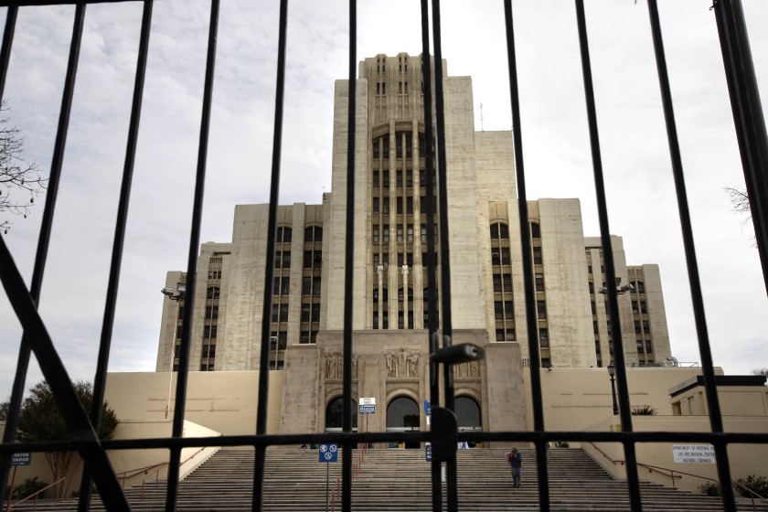 The Los Angeles County-USC Medical Center is seen in a file photo. (Credit: (Michael Robinson Chavez / Los Angeles Times)