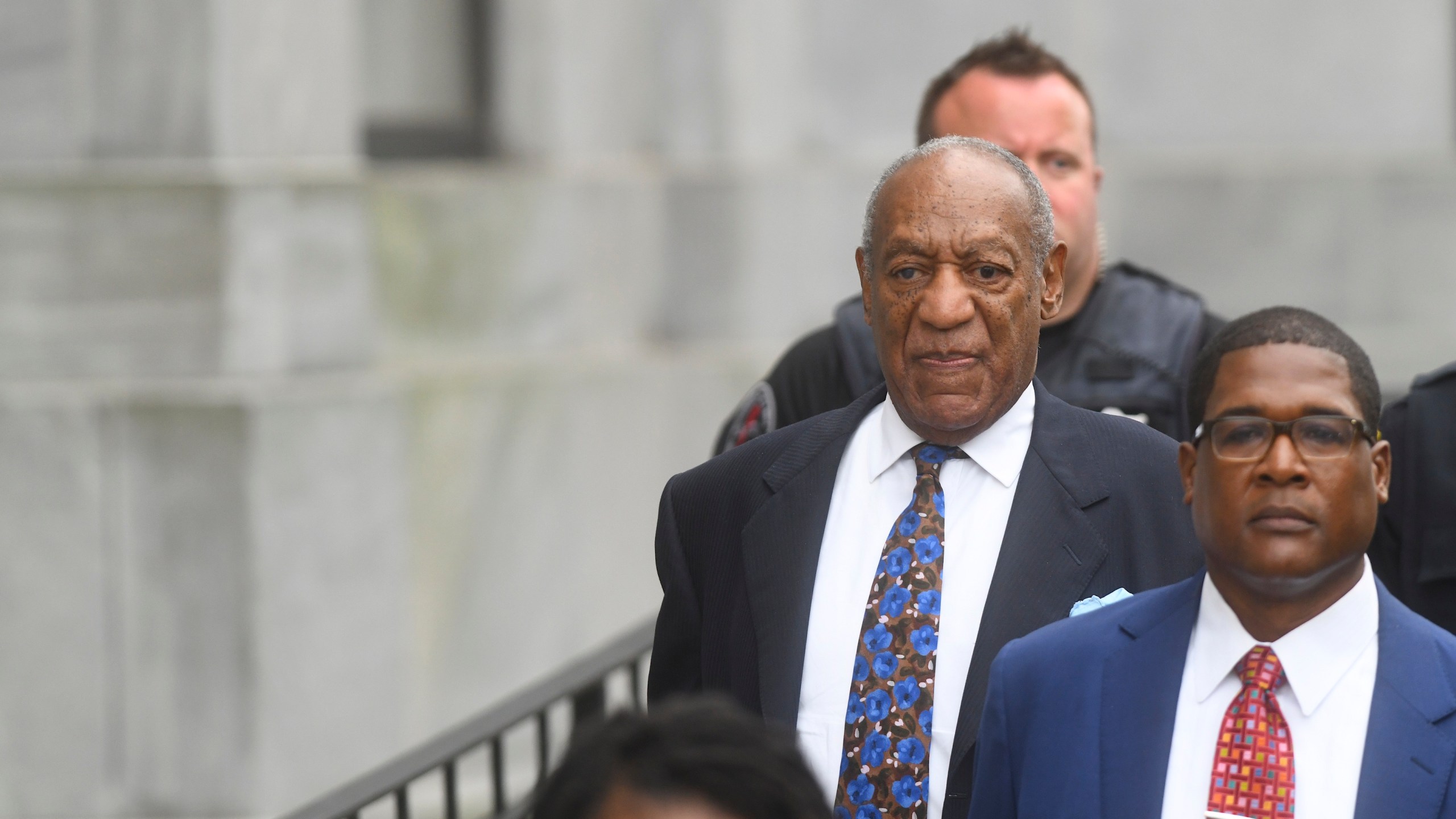 Bill Cosby departs the Montgomery County Courthouse on the first day of sentencing in his sexual assault trial on Sept. 24, 2018, in Norristown, Penn. (Credit: Mark Makela/Getty Images)